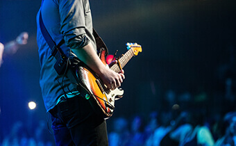 guy with a guitar