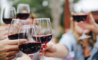 glasses of wine