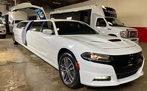 white limo exterior