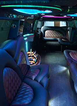 luxurious limo lounge