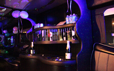 kalamazoo party bus with led lighting